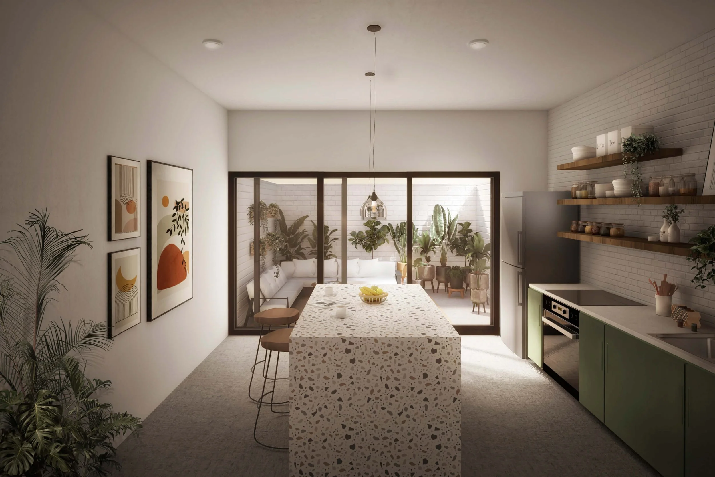 Kitchen & Bathroom