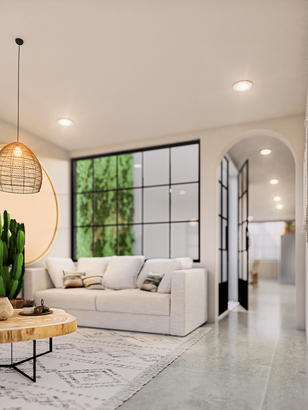 Casa Mariano living room