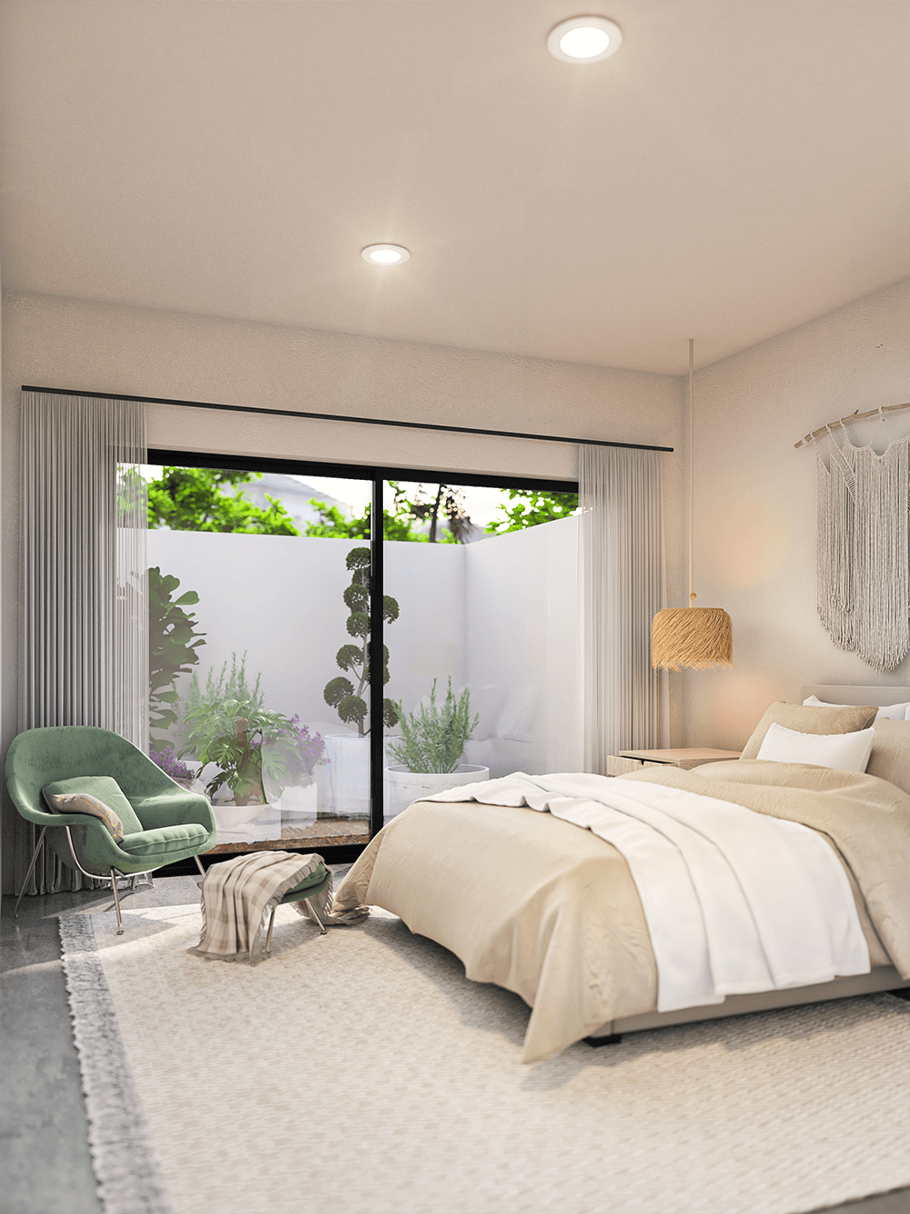 Casa Mariano bedroom interior
