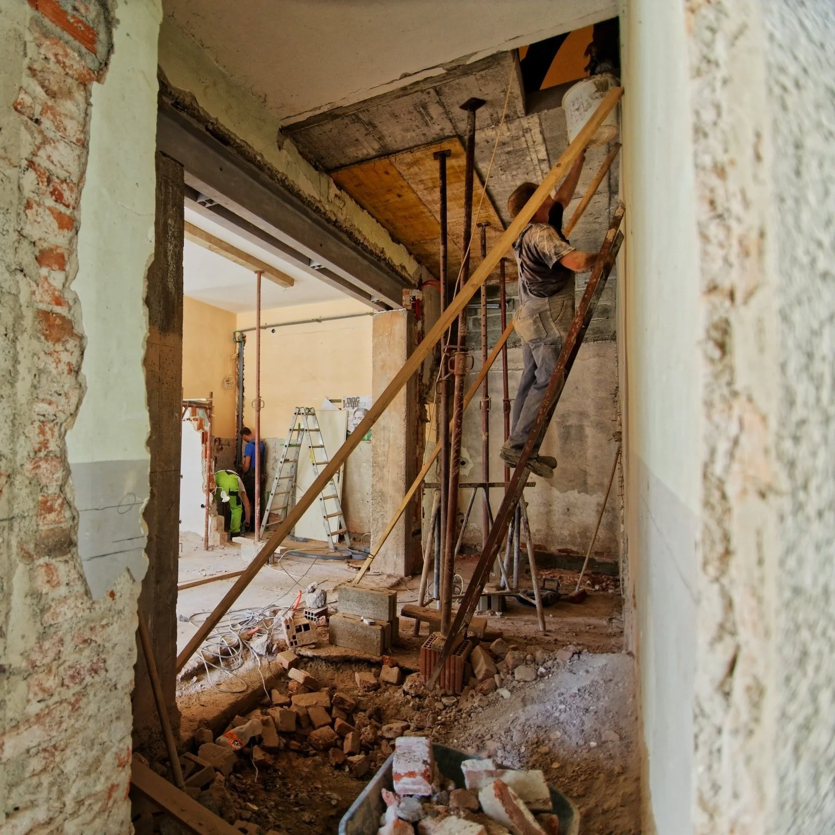 Mazatlán home under construction